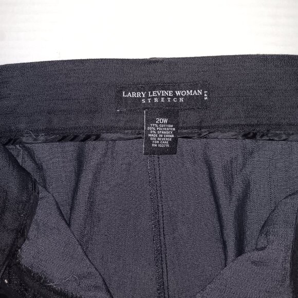 LARRY LEVINE WOMAN STRECTH CAPRI PANTS - Picture 8 of 11
